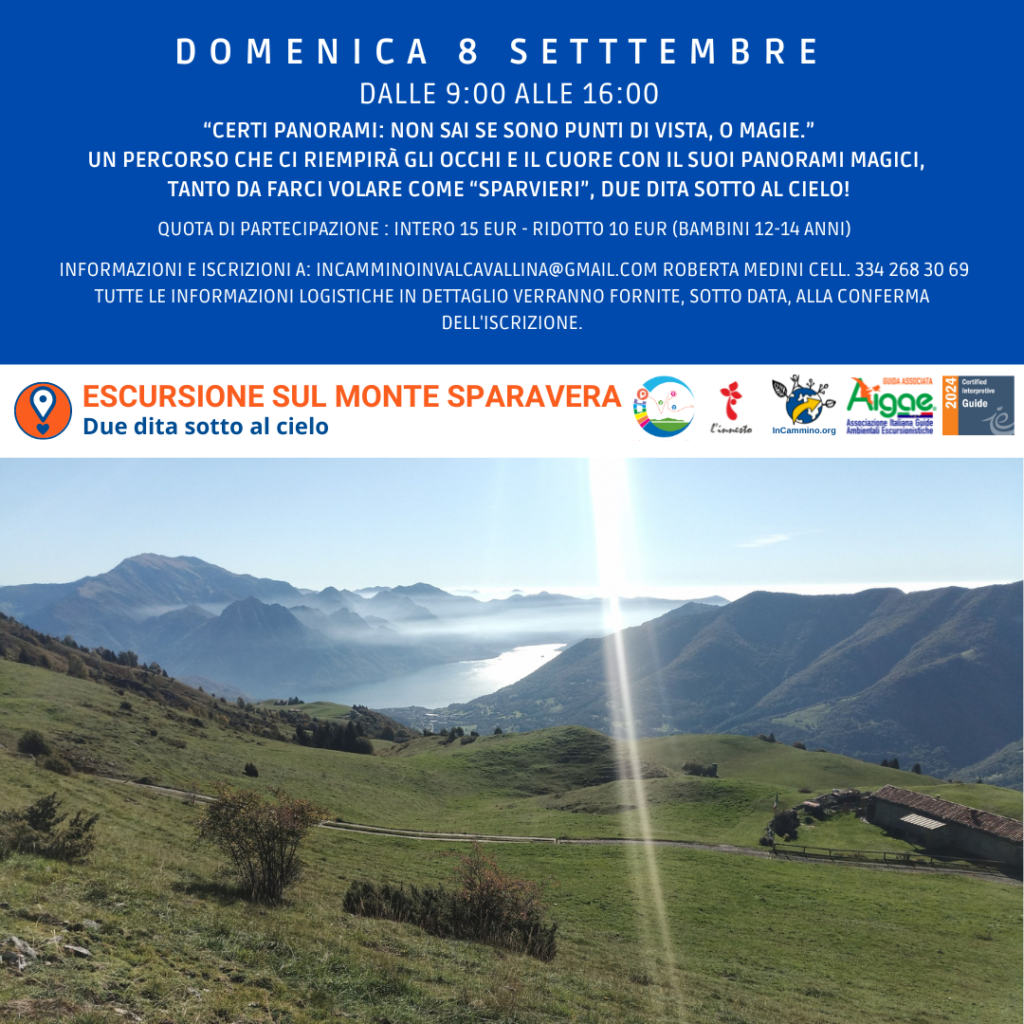 Escursione sul monte Sparavera